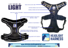 Headlight Harness XXL- Blue