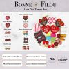 Valentines Love Themed Dog Treats Gift Box