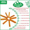 Dog Churpi Chew-100% Natural;  Himalayan Yak Cheese Churpi Dog Treat & Chews;  Grain-Free;  Gluten-Free;  Dental Chews;  4 Count;  Large-15 oz
