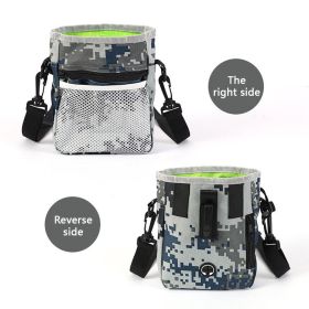 Dog Treat Pouch, Dog Training Treat Pouch For Pet, Dog Treat Pouch For Training Small To Large Dogs, Dog Treat Bag With Waist Belt Shoulder Strap Poop (Option: Camouflage)