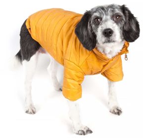 Lightweight Adjustable 'Sporty Avalanche' Pet Coat (size: small)