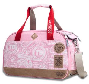 Touchdog Airline Approved Around-The-Globe Passport Designer Pet Carrier (Color: Pink)