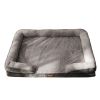 Dog Bed, Bolster Dog Bed with Memory Foam Dog Couch Sofa and Removable Washable Cover