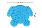 Dog Lick Mat for Anxiety Dog Lick Pad Feeder Lick Mat Wall-Mount Alternative for Slow Feeder Dog Pet Wall-Mount Lick Pad for Medium and Adult Dog