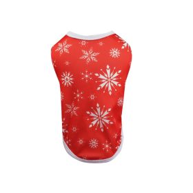 Christmas Pet Clothes Vest Skirt Series Dog (Option: B Vest-L)